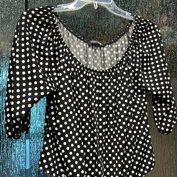 Front Tie Blouse - Picture 2 of 3